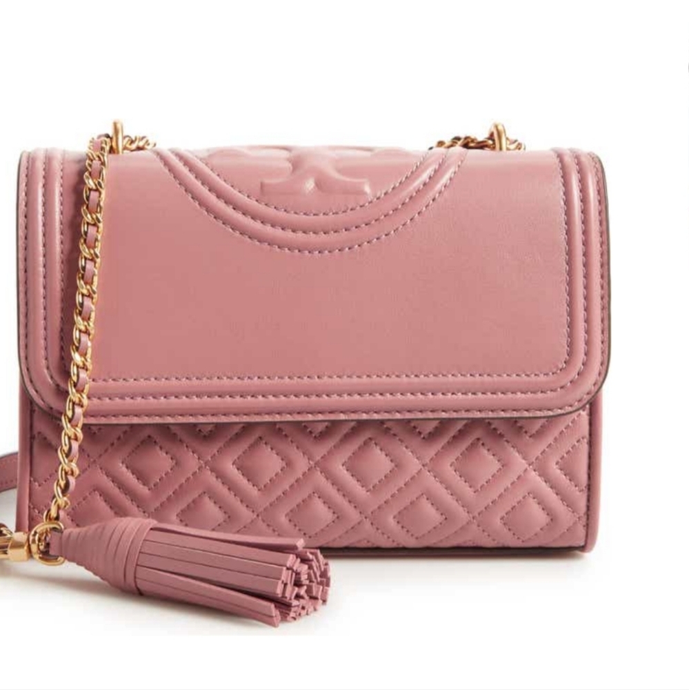 Tory Burch Small Flemming Leather Convertible Shoulder Bag